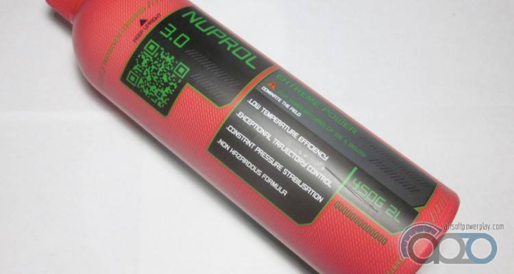 WE Nuprol 3.0 Gas - Gaz Pour Airsoft - 450g / 2L - Efficace à Basse Température, Pression Constante - Non Dangereux