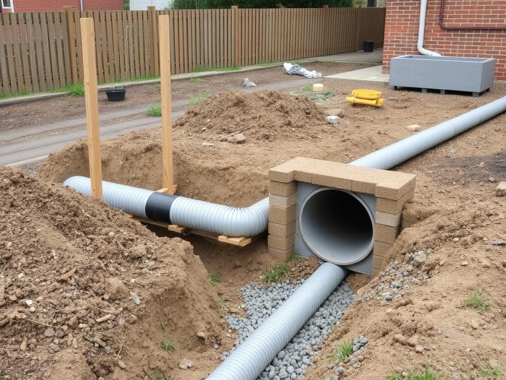 Как построить наружную сеть канализации: простой план от проекта до эксплуатации
